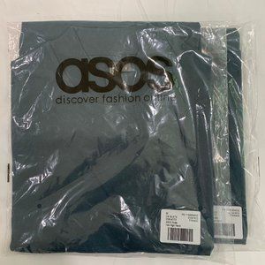 (2) ASOS Men's T-Shirt - Medium - Slate Blue - Brand New w/Tags Lot